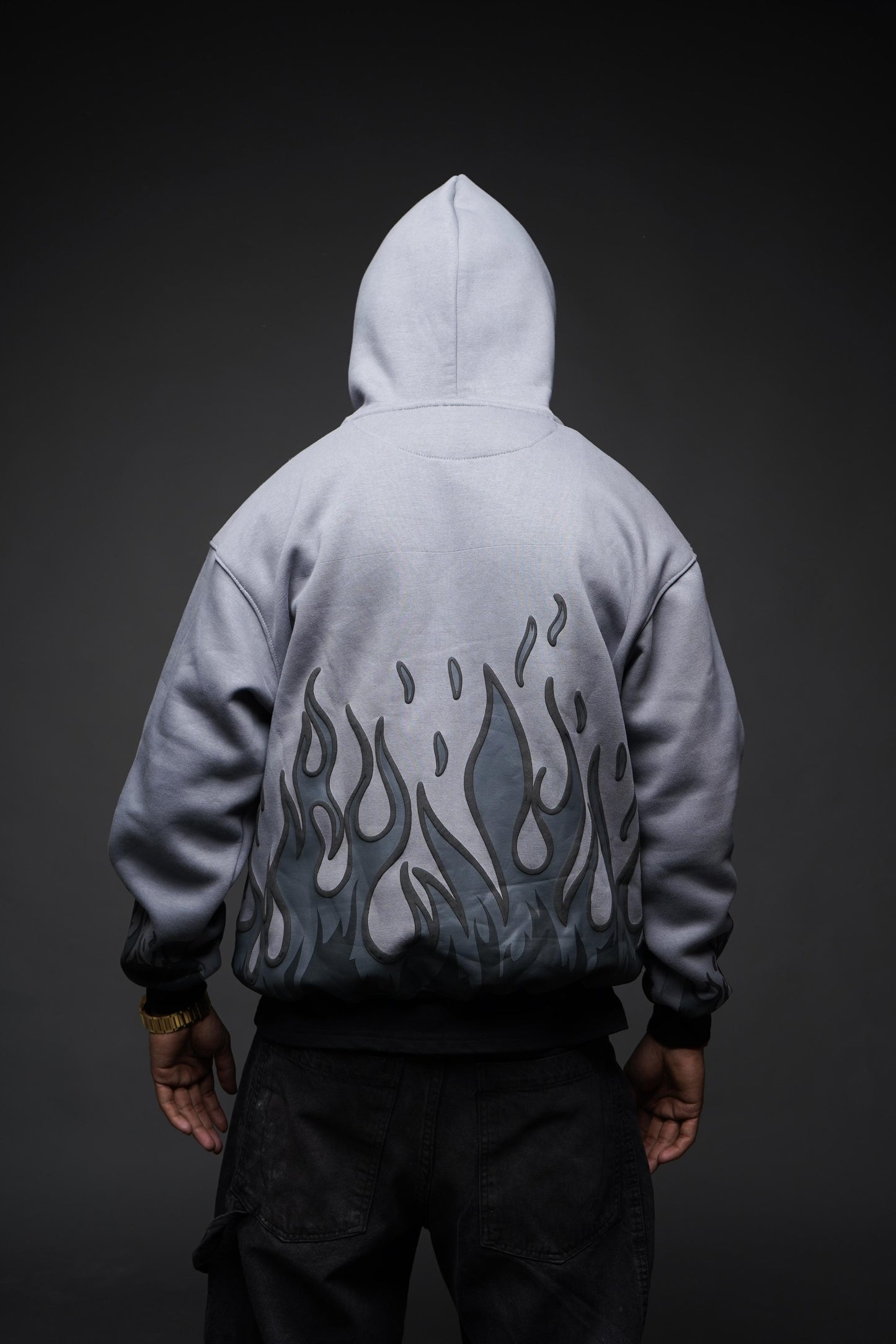 SKULLTA GREY HOODIE [UNISEX]