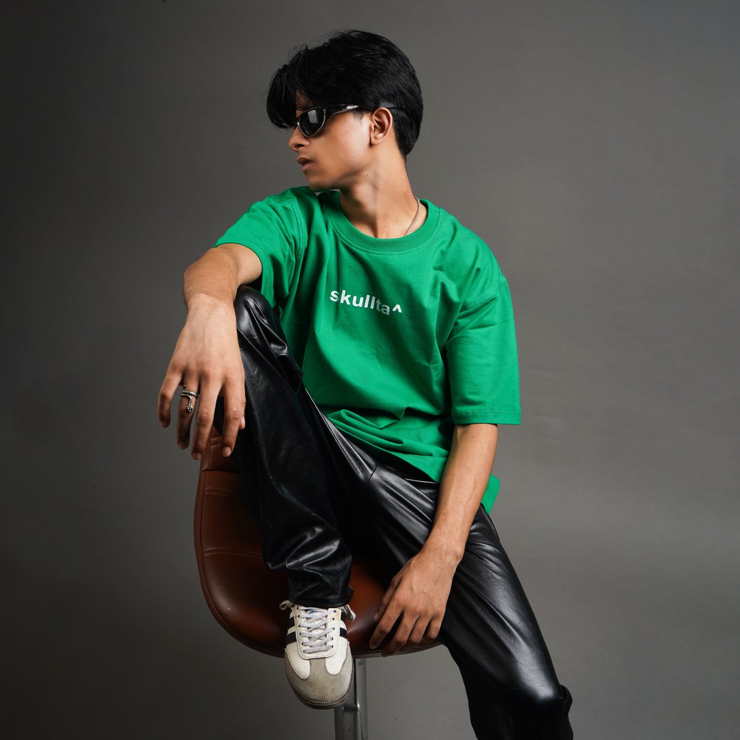 SKULLTA PARROT GREEN T-SHIRT [UNISEX]