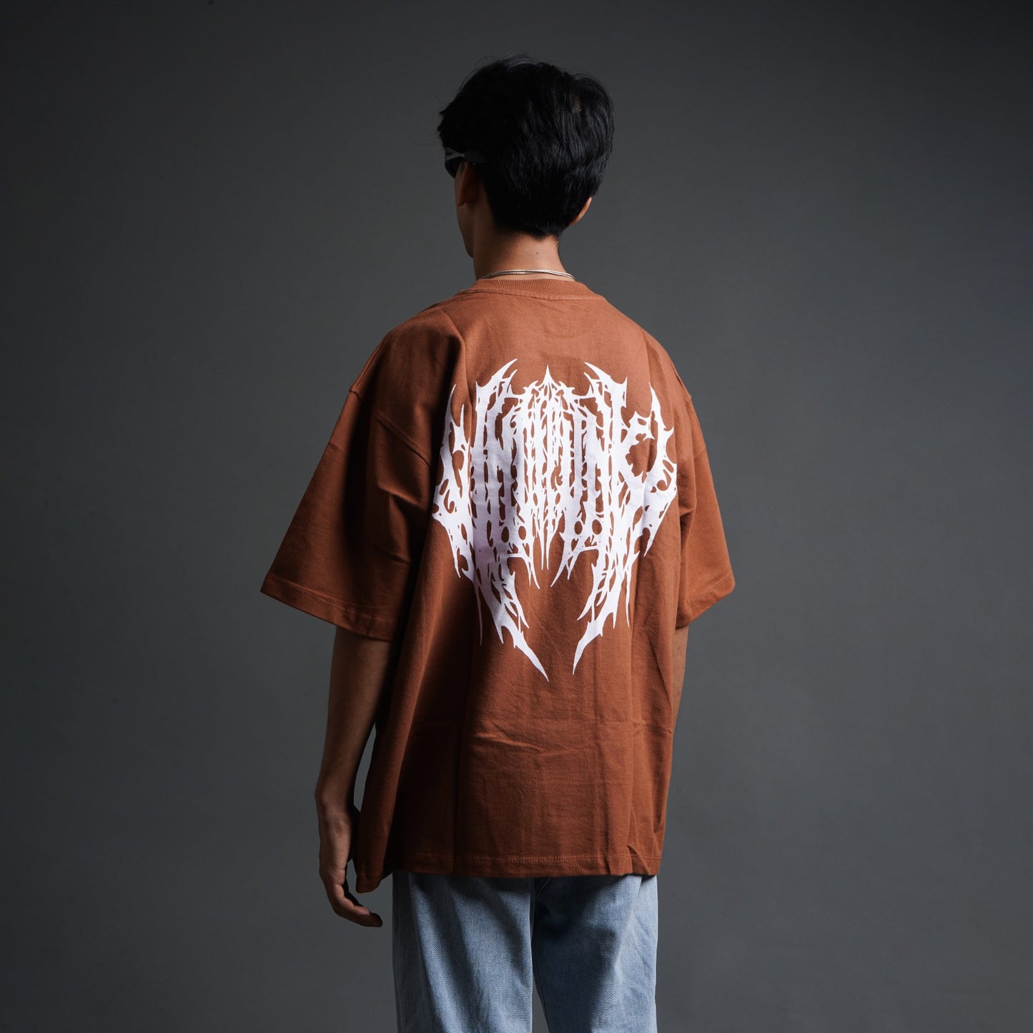 SKULLTA LIZARD BROWN T-SHIRT [UNISEX]